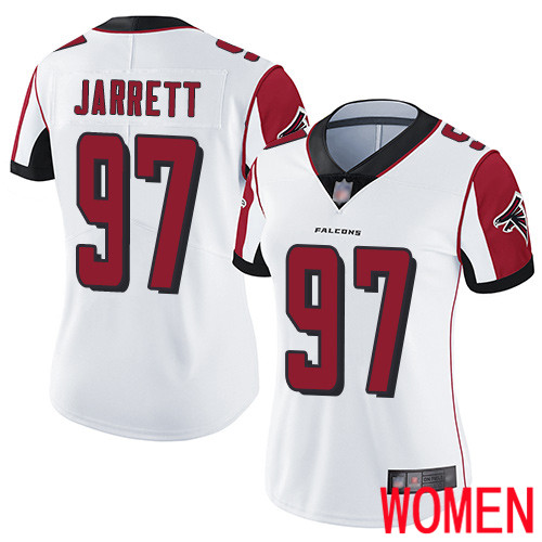 Atlanta Falcons Limited White Women Grady Jarrett Road Jersey NFL Football 97 Vapor Untouchable